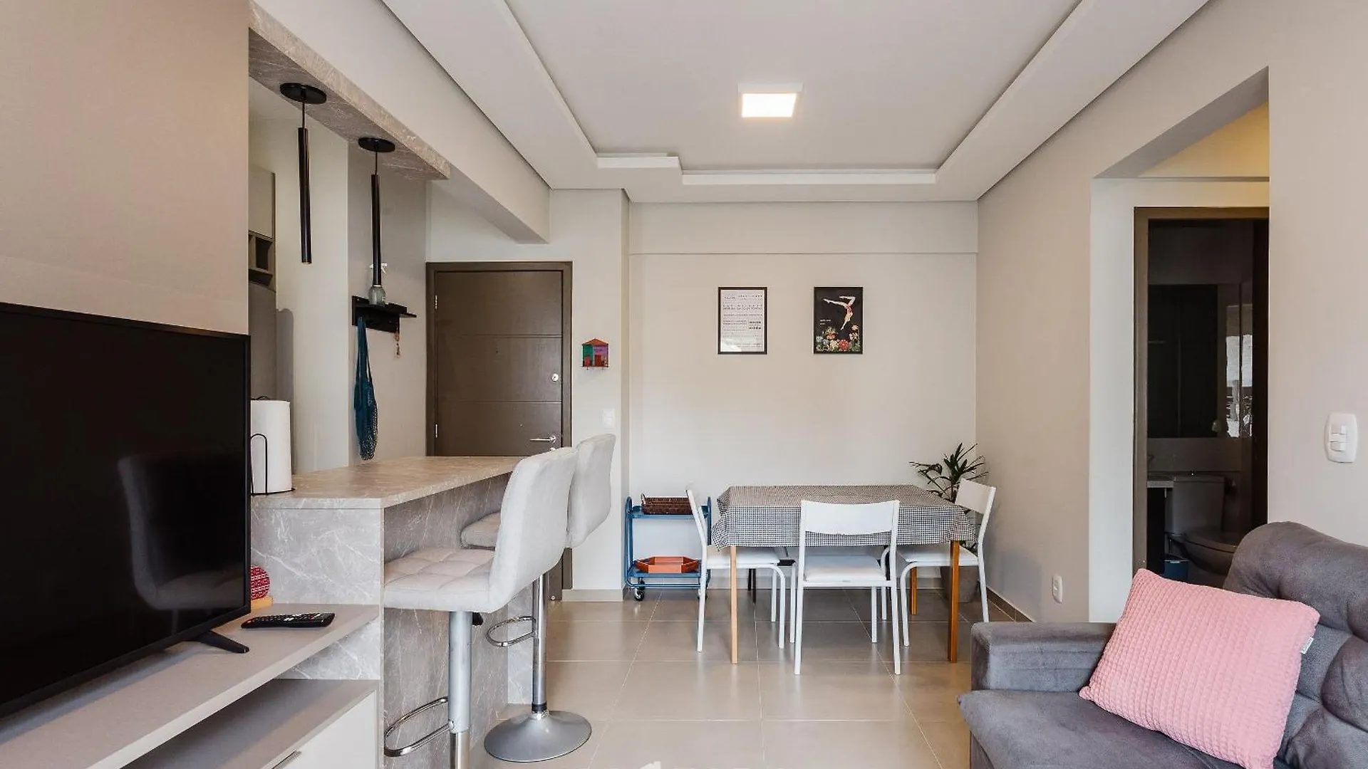 Belo Apto C/ Design Moderno 400M Da Udesc - Abz302 Florianopolis Apartment